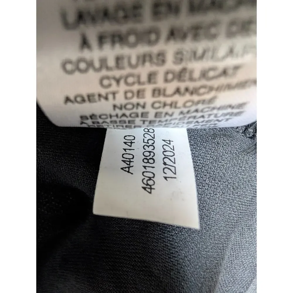 Travis Mathew Trek Tide Polo Shirt Mens Large Black Floral Golf Performance NWT - Picture 5 of 5